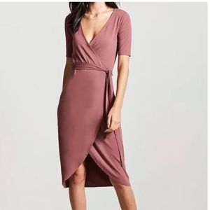 FOREVER 21 WRAP DRESS